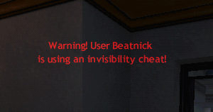 Cheater warning